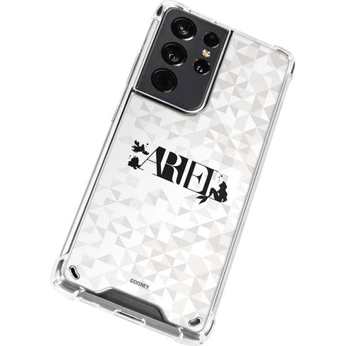 Disney Princess Ariel Chromatic Galaxy S21 Ultra 5G Clear Case