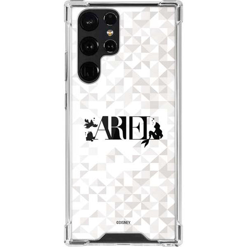 Disney Princess Ariel Chromatic Galaxy S22 Ultra Clear Case