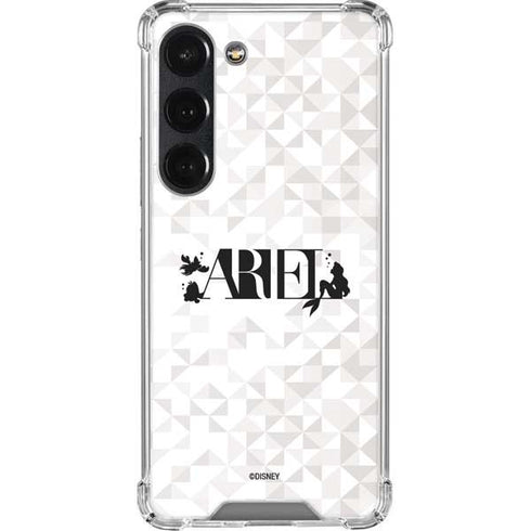 Disney Princess Ariel Chromatic Galaxy S23 Clear Case