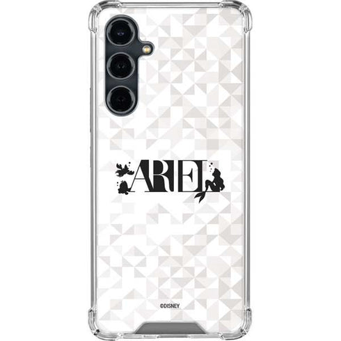 Disney Princess Ariel Chromatic Galaxy S23 FE Clear Case