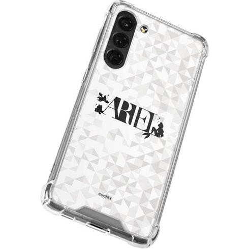 Disney Princess Ariel Chromatic Galaxy S23 Plus Clear Case