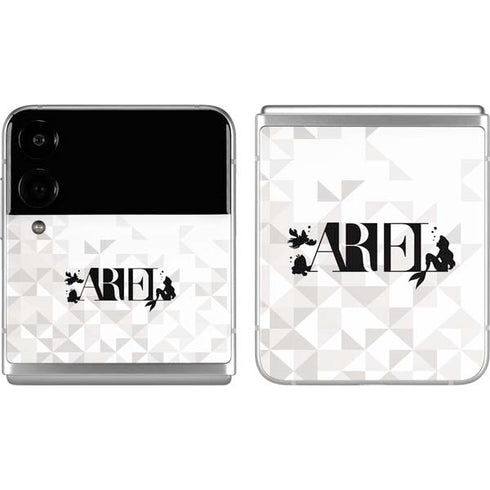 Disney Princess Ariel Chromatic Galaxy Z Flip4 5G Skin