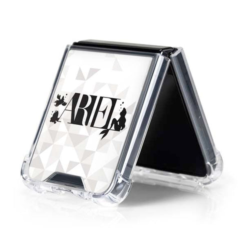 Disney Princess Ariel Chromatic Galaxy Z Flip5 5G Clear Case