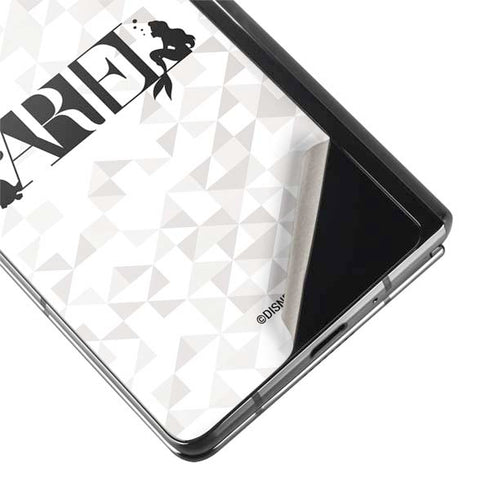 Disney Princess Ariel Chromatic Galaxy Z Fold2 5G Skin