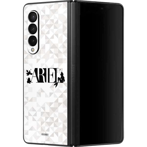 Disney Princess Ariel Chromatic Galaxy Z Fold3 5G Skin