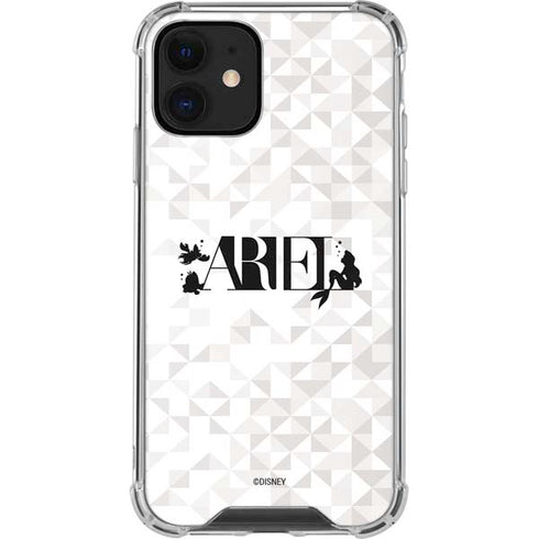 Disney Princess Ariel Chromatic iPhone 12 Mini Clear Case