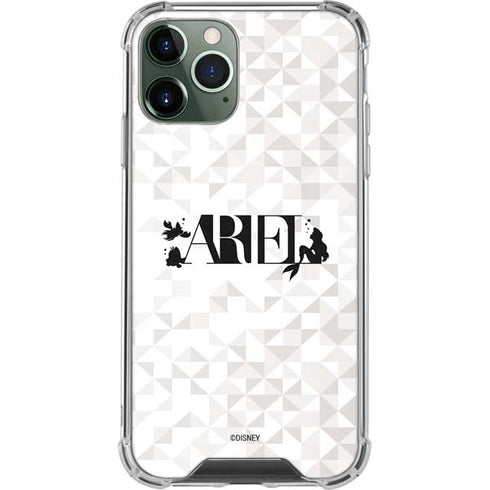 Disney Princess Ariel Chromatic iPhone 12 Pro Clear Case