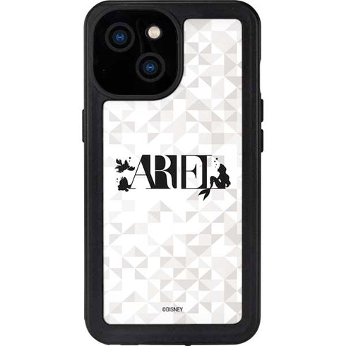 Disney Princess Ariel Chromatic iPhone 13 Mini Waterproof Case