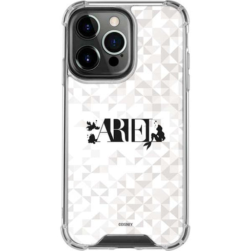 Disney Princess Ariel Chromatic iPhone 13 Pro Clear Case