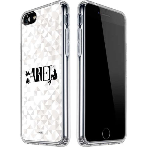 Disney Princess Ariel Chromatic iPhone SE (2nd & 3rd Gen) Clear Case