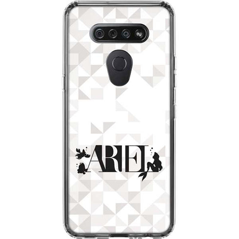 Disney Princess Ariel Chromatic LG K51/Q51 Clear Case