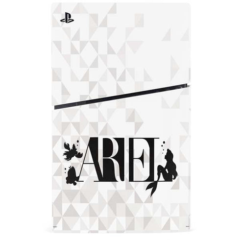 Disney Princess Ariel Chromatic PS5 Slim Digital Edition Bundle Skin