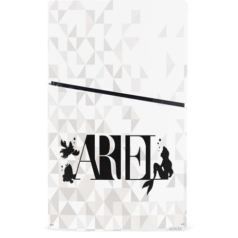 Disney Princess Ariel Chromatic PS5 Slim Digital Edition Bundle Skin