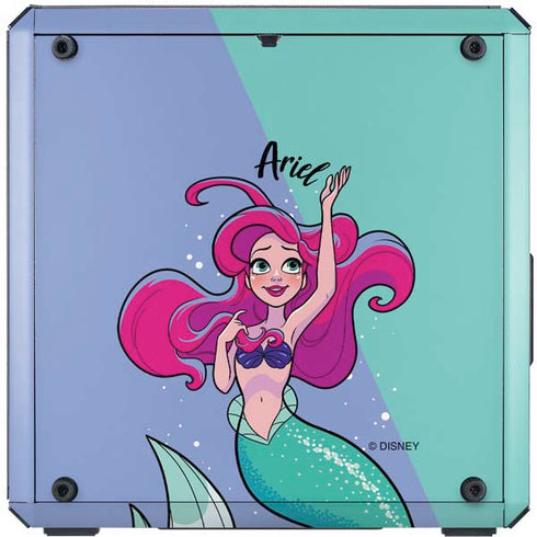 Disney Princess Ariel Art Cooler Master MasterBox Q300L Mini Tower Skin