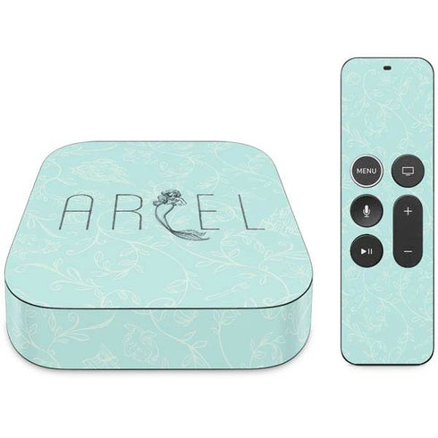 Disney The Little Mermaid Ariel Daydreamer Art Apple TV Skin