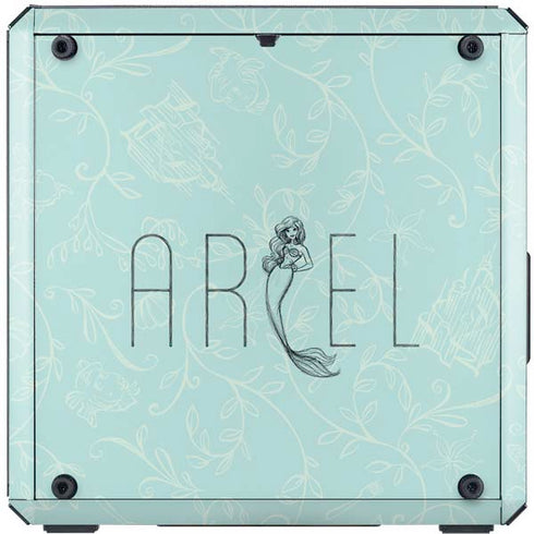 Disney The Little Mermaid Ariel Daydreamer Art Cooler Master MasterBox Q300L Mini Tower Skin