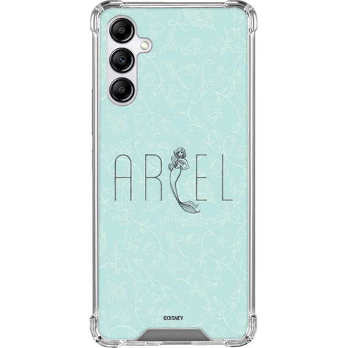 Disney The Little Mermaid Ariel Daydreamer Art Galaxy A14 5G Clear Case