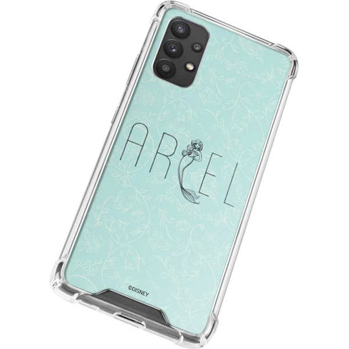 Disney The Little Mermaid Ariel Daydreamer Art Galaxy A32 5G Clear Case