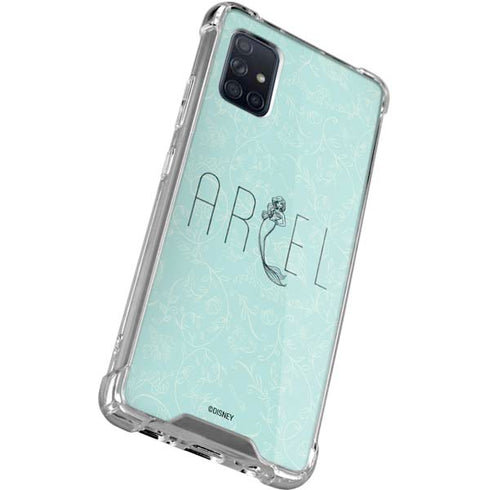 Disney The Little Mermaid Ariel Daydreamer Art Galaxy A51 5G Clear Case