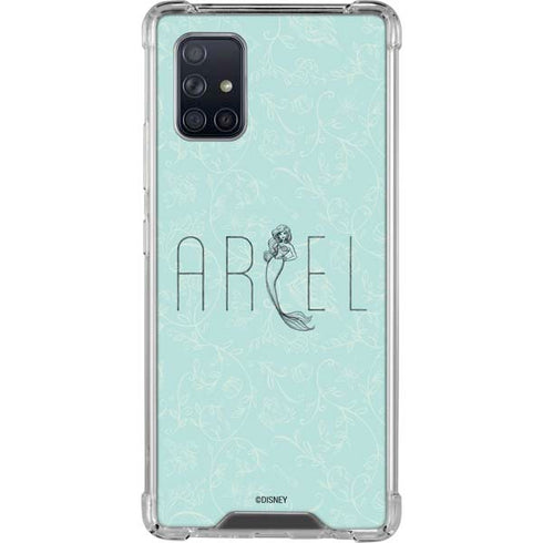 Disney The Little Mermaid Ariel Daydreamer Art Galaxy A71 5G Clear Case