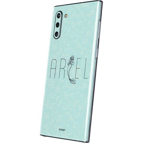 Disney The Little Mermaid Ariel Daydreamer Art Galaxy Note 10 Skin