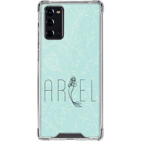 Disney The Little Mermaid Ariel Daydreamer Art Galaxy Note20 5G Clear Case