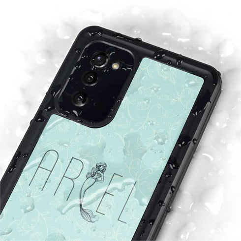 Disney The Little Mermaid Ariel Daydreamer Art Galaxy Note20 5G Waterproof Case