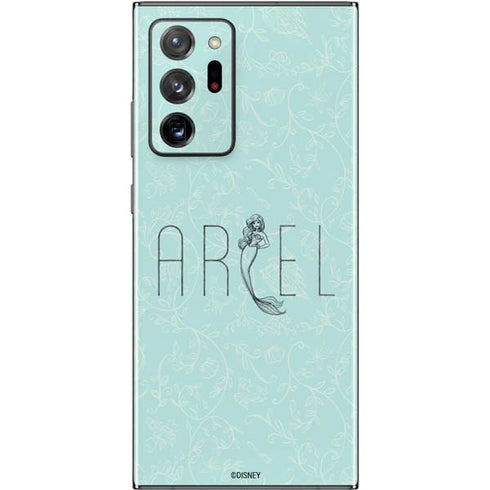 Disney The Little Mermaid Ariel Daydreamer Art Galaxy Note20 Ultra 5G Skin