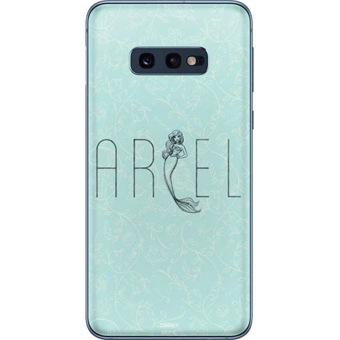 Disney The Little Mermaid Ariel Daydreamer Art Galaxy S10e Skin