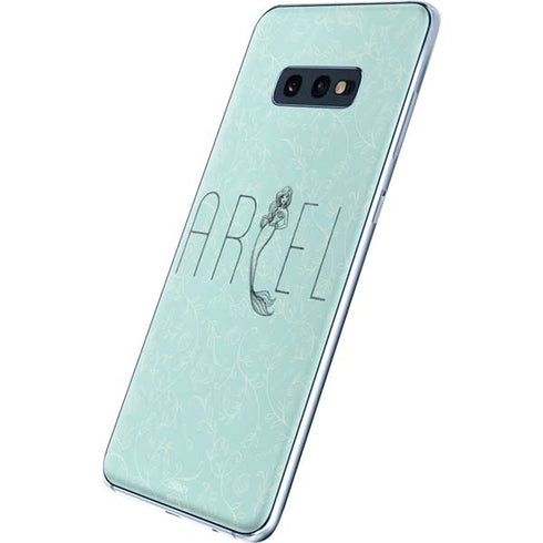 Disney The Little Mermaid Ariel Daydreamer Art Galaxy S10e Skin