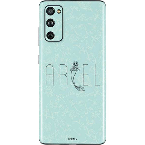 Disney The Little Mermaid Ariel Daydreamer Art Galaxy S20 Fan Edition Skin
