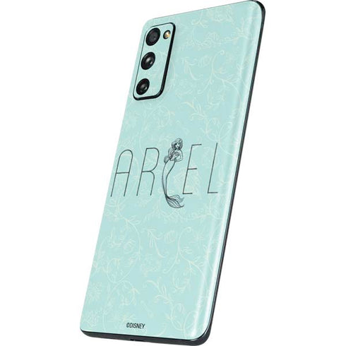 Disney The Little Mermaid Ariel Daydreamer Art Galaxy S20 Fan Edition Skin