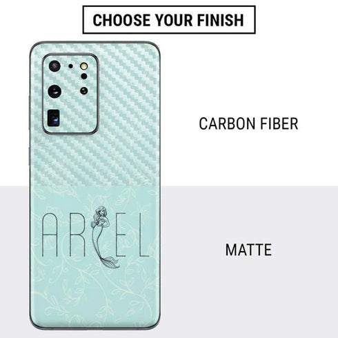 Disney The Little Mermaid Ariel Daydreamer Art Galaxy S20 Ultra 5G Skin