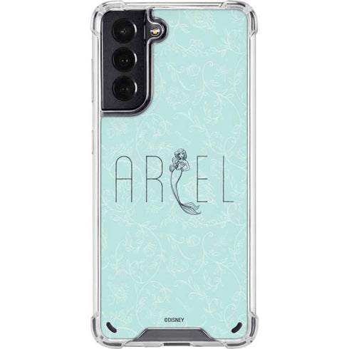 Disney The Little Mermaid Ariel Daydreamer Art Galaxy S21 5G Clear Case