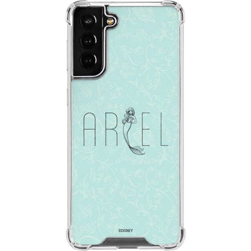 Disney The Little Mermaid Ariel Daydreamer Art Galaxy S21 FE Clear Case