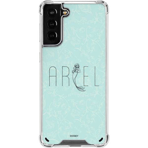 Disney The Little Mermaid Ariel Daydreamer Art Galaxy S21 Plus 5G Clear Case