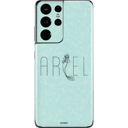 Disney The Little Mermaid Ariel Daydreamer Art Galaxy S21 Ultra 5G Skin
