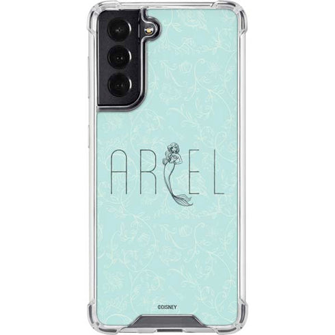 Disney The Little Mermaid Ariel Daydreamer Art Galaxy S22 Clear Case