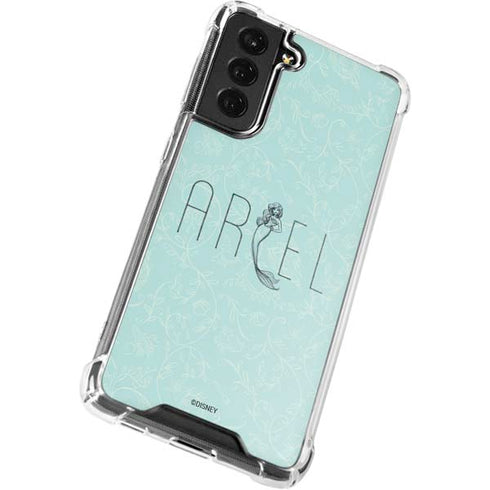 Disney The Little Mermaid Ariel Daydreamer Art Galaxy S22 Clear Case