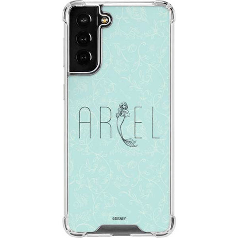Disney The Little Mermaid Ariel Daydreamer Art Galaxy S22 Plus Clear Case