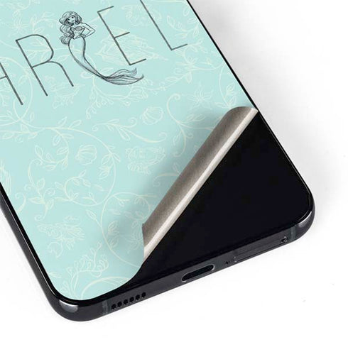 Disney The Little Mermaid Ariel Daydreamer Art Galaxy S22 Skin