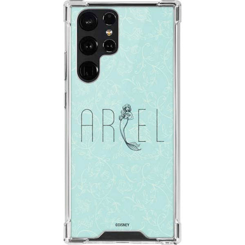 Disney The Little Mermaid Ariel Daydreamer Art Galaxy S22 Ultra Clear Case