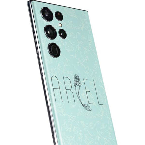 Disney The Little Mermaid Ariel Daydreamer Art Galaxy S22 Ultra Skin