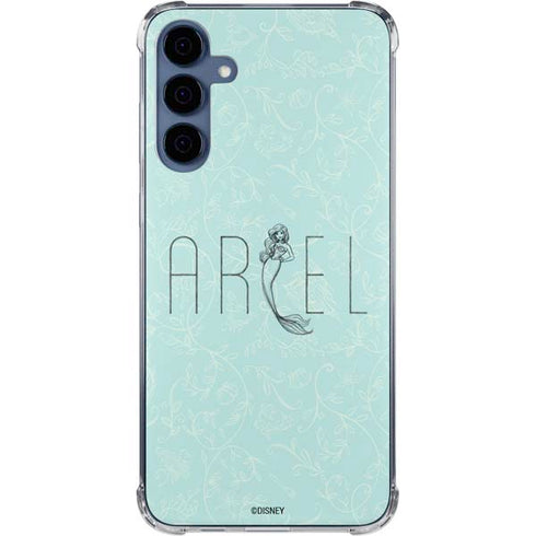 Disney The Little Mermaid Ariel Daydreamer Art Galaxy S24 Clear Case