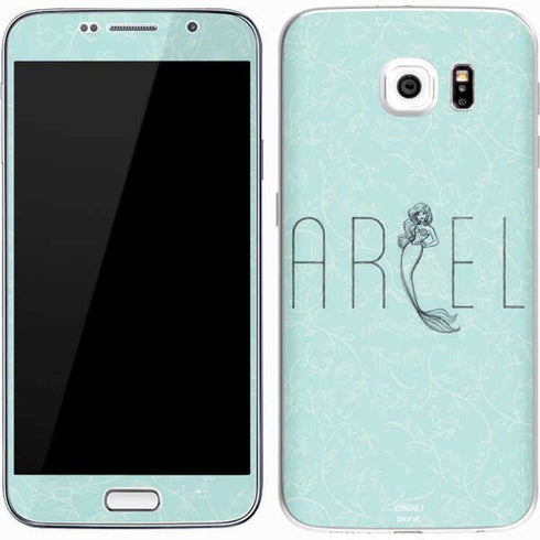 Disney The Little Mermaid Ariel Daydreamer Art Galaxy S7 Skin