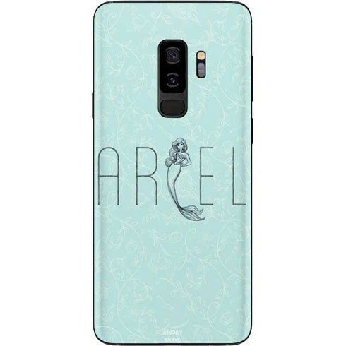 Disney The Little Mermaid Ariel Daydreamer Art Galaxy S9 Plus Skin