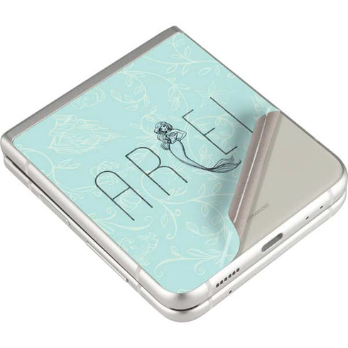 Disney The Little Mermaid Ariel Daydreamer Art Galaxy Z Flip3 5G Skin