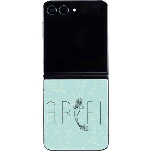 Disney The Little Mermaid Ariel Daydreamer Art Galaxy Z Flip5 5G Skin
