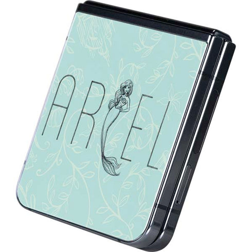 Disney The Little Mermaid Ariel Daydreamer Art Galaxy Z Flip5 5G Skin