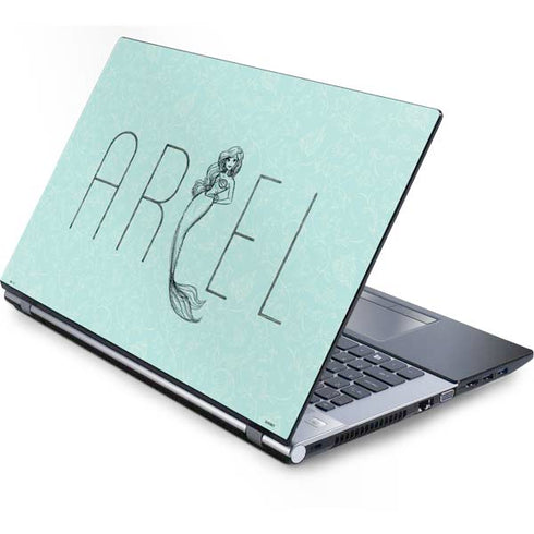 Disney The Little Mermaid Ariel Daydreamer Art Generic Laptop Skin